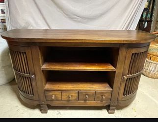 Rustic Solid Wood Sideboard / Media Console – Stunning Accent Piece