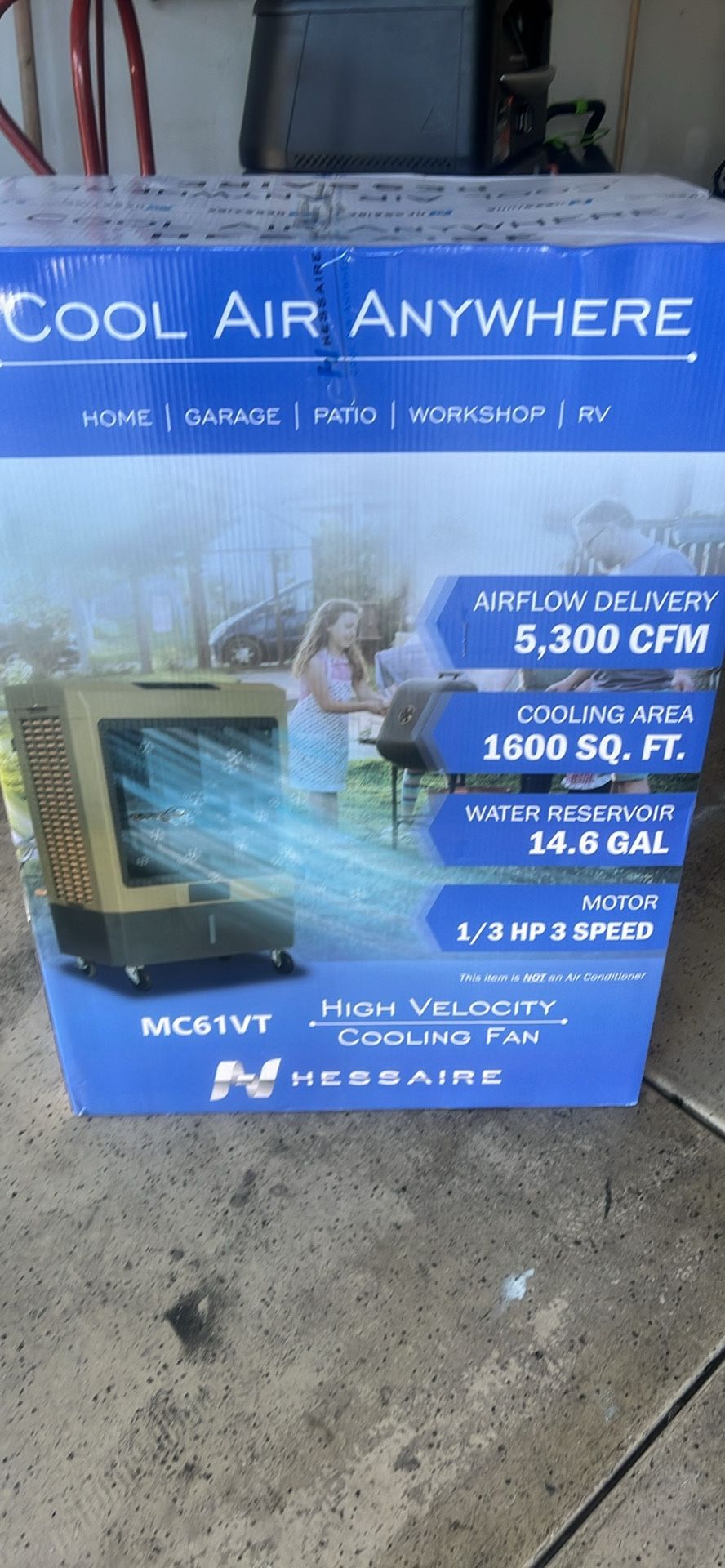 Hessaire Swamp Cooler 5,300 Cfm