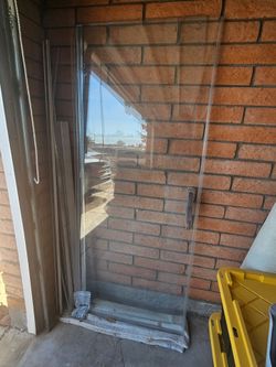 Frameless Glass Shower Door Panel