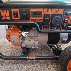 WEN 6000 Watt Portable Generator (CASH ONLY)