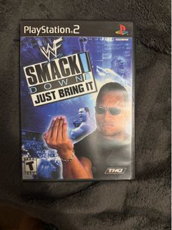 PlayStation 2 WWE smack down just bring it