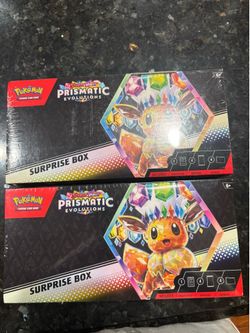 Pokemon prismatic evolution surprise box