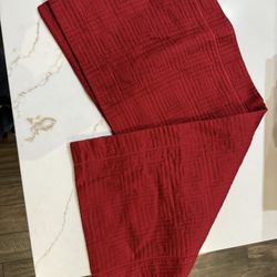 Burgundy Table Runner