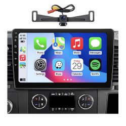 Car Stereo Radio Upgrade for Chevy Silverado 2007-2013 Tahoe GMC Sierra Yukon Replacement Android 15 Head Unit with 10 Inch Touch Screen CarPlay Andro