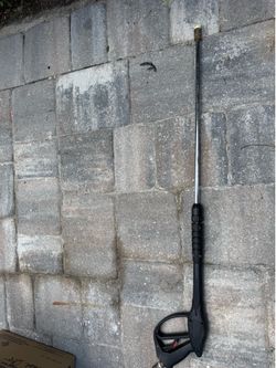 Pressure washer wand