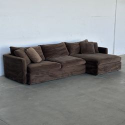 Crate And Barrel Lounge Sectional Sofa -Delivery Available 