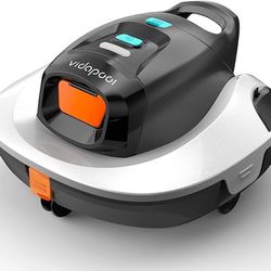 Orca Cordless Robotic Pool Vacuum Cleaner,Portable Auto Swimming Pool Cleaning w