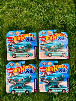 4 Hot Wheels XL 1992 Ford Mustang Foxbody CHASE