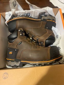 Timberland Pro Boondock 6 inch Waterproof Work Boots Size 9.5 wide Brand New men’s