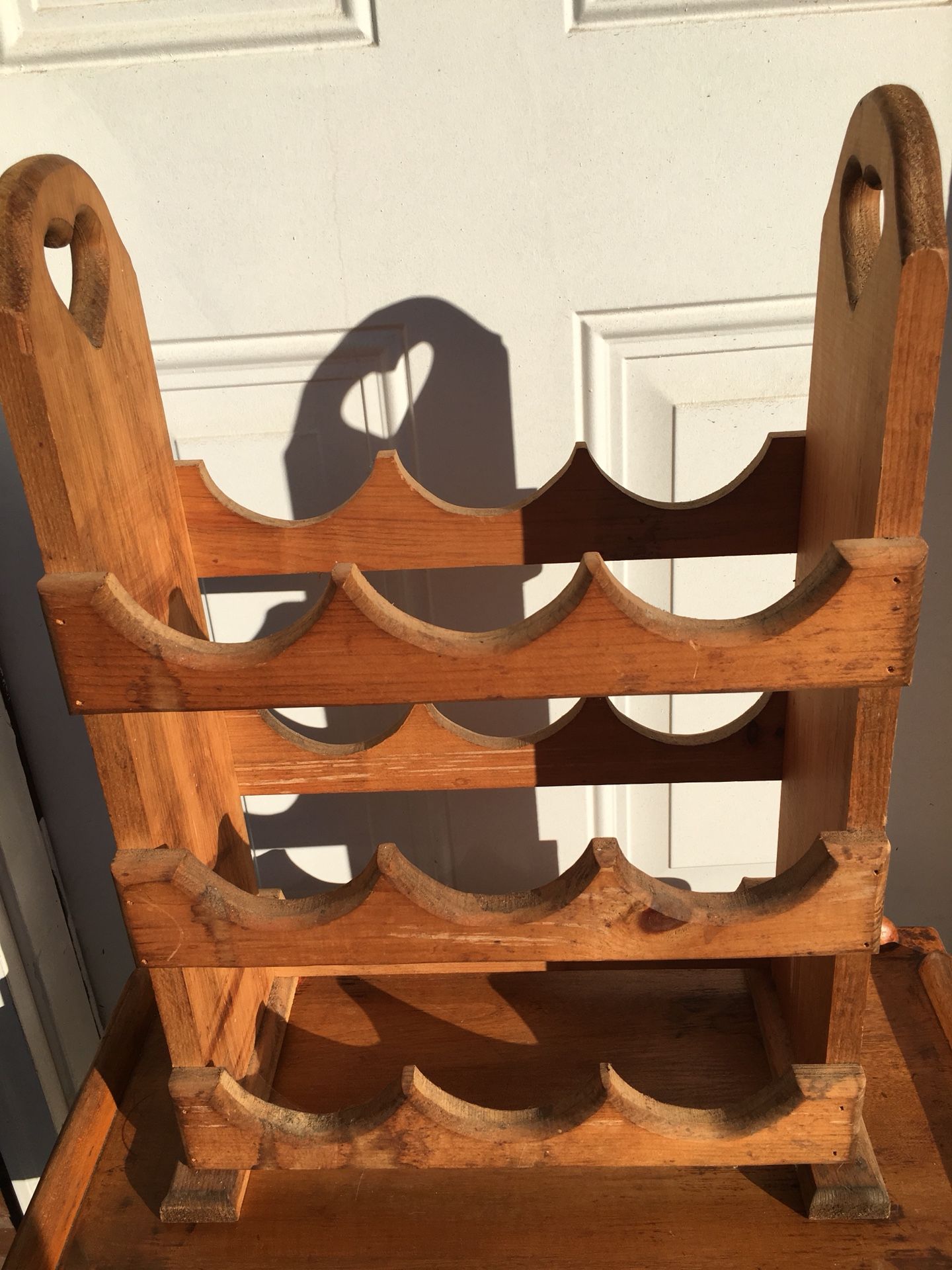 2 liter soda stacking rack or wine bottle rack