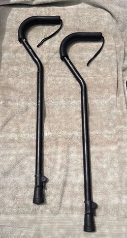 Canes Set of (2) Adjustable