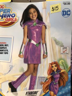 NEW Starfire Halloween Costume size large