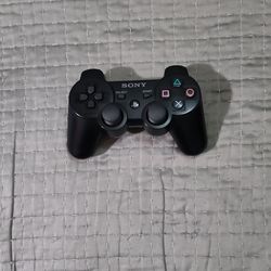 Tested PS3 controller, dual shock 3 has rumble - Black PlayStation 3 controller - tested and fully working - I have two of them