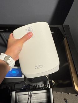 NETGEAR Orbi WiFi 6 Mesh System – Router + 2 Satellites (3-Pack) – $199