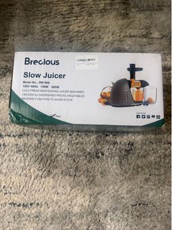 Brecious cold press masticating juicer