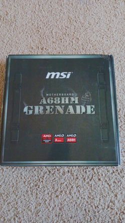 Msi Motherboard A68HM 