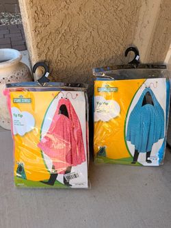 Sesame Street Yip Yip Adult Poncho Costumes