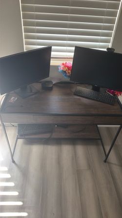 Brown Desk