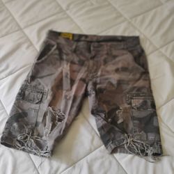 Jordan Craig War Torn Shorts 34 Men's 