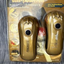 DuraPRO Self-Powered LED Flashlight - Emergency Flasher