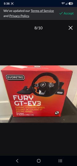 Fury GT EV3 by Evolution Switch/PS4/computer
