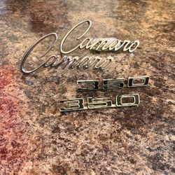 1967 Original Camaro Emblems 