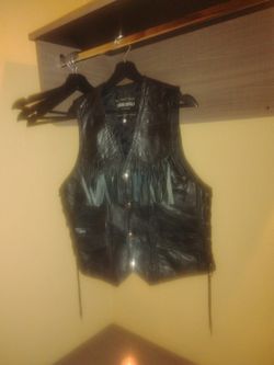 Genuine Leather Vest 