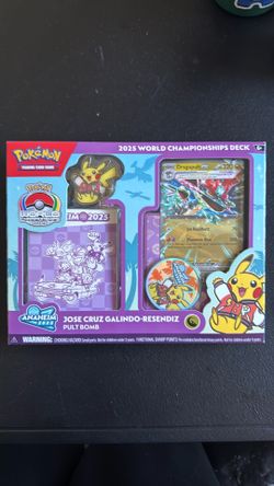 Pokémon TCG 2025 World Championships Deck Pult Bomb Dragapult Jose Cruz ENG