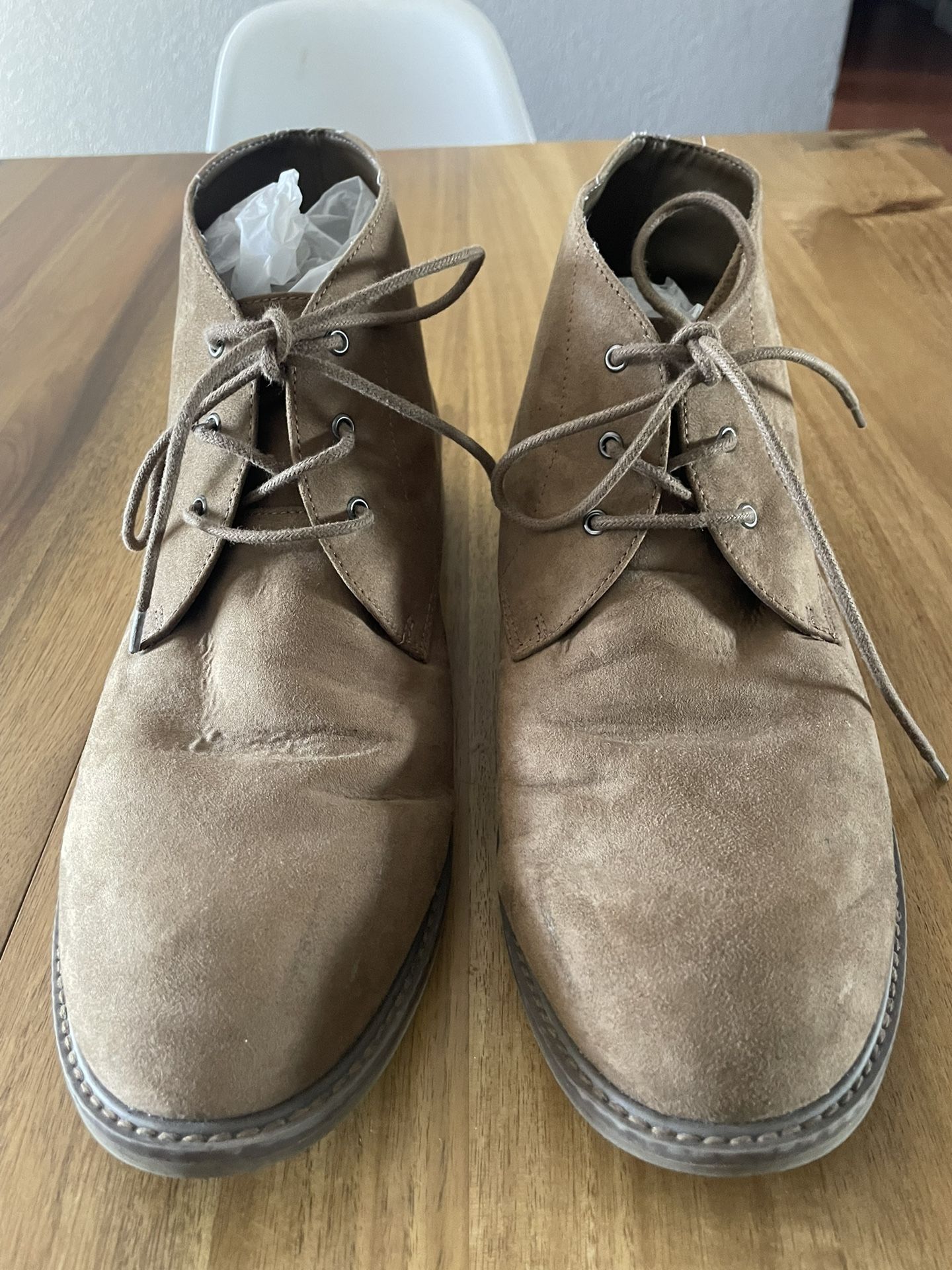 Old Navy Faux Suede Boots Size 12 Men’s