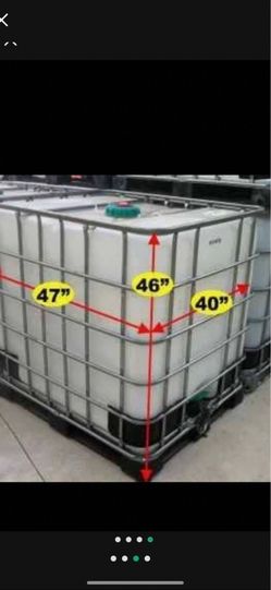 250 Gallon Water tank s