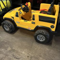 Kids Ride On Hummer For Parts Or Project
