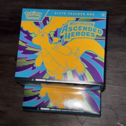 Ascended Heroes Elite Trainer Box Pokemon Cards 