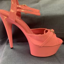 Pink Platform Shoe