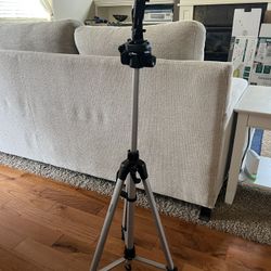 Tripod with Phone Holder Attachment