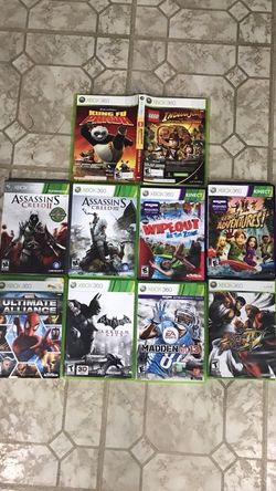 Assorted Xbox 360 games
