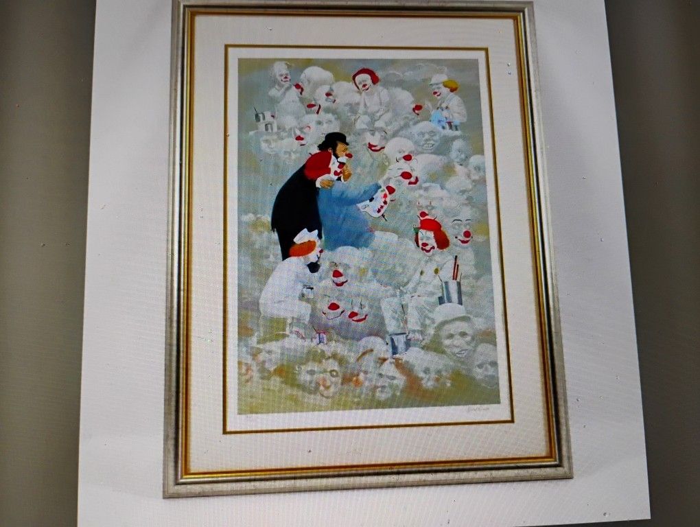 Art - Robert Owen - "Art School" Signed And Numbered Seriagraph 197/350