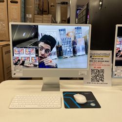 Apple iMac 24 inch with M1 Chip 16GB RAM and 512GB SSD 2021 Model with Store Warranty and Financing!