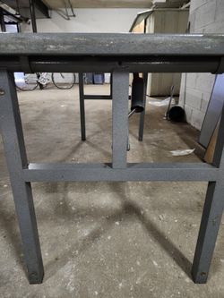 Folding Metal Table