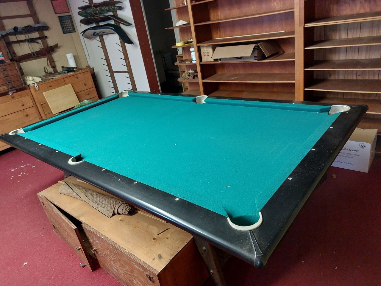 Brunswick Mach 1 Pool Table