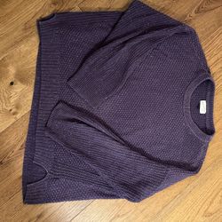 Universal  thread mock neck knit sweater