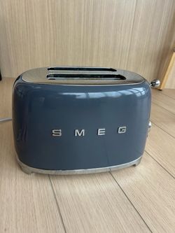 SMEG 2-Slice Toaster – Slate Gray