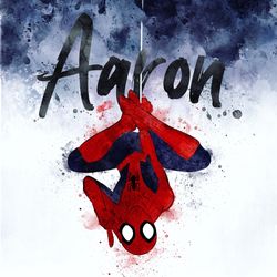 Personalized Spider-Man Poster