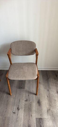 Mid-Century Modern Wood Armchair