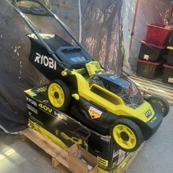 40V HP Brushless 20 in. Cordless Battery Walk Behind Push Lawn Mower with 6.0 Ah Battery and Charger