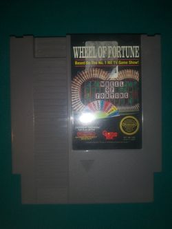 Nintendo Wheel of Fortune Vintage 80's