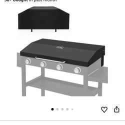 2026 Upgraded Lid for Blackstone 36 inch Griddle, BBQ Future Hinged Hard Cover with Thermometer & Reinforced Hinge Compatible with Flat Top 36" Griddl