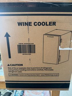 Wine Cooler – Black (WC5810-BLACK)