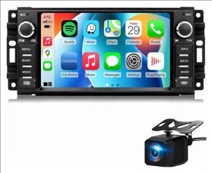 7 inch Stereo for Jeep, Dodge and Ram Vehicles with Wireless Carplay and Android Auto