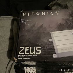 Hifonics Amplifier