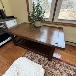 Farm style coffee table